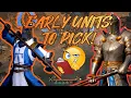 BEST UNITS TO FOCUS EARLY IN THE GAME NEW PLAYER GUIDE