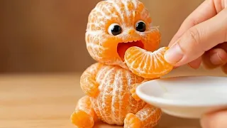 Cute Fruit Eating Fruit ASMR | Crispy Crunchy Bite Sounds