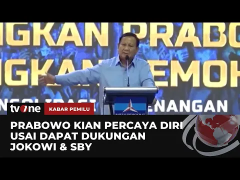 Didukung Jokowi & SBY, Prabowo Kian Percaya Diri