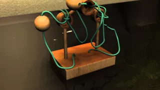 Disentanglement Puzzles Solution to the Gordian Bridge from SiamMandalay