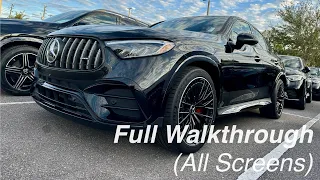 2025 AMG GLC Coupe SUV Full Walkthrough - ALL MENUS EXPLAINED Boring