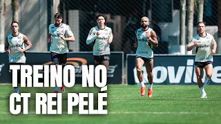 TREINO DE SEXTA FEIRA NO CT REI PELÉ