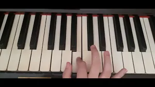 كلمه حلوه وكلمتين عزف بيانو روان 