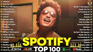 Thumbnail Bruno Mars, Adele, Ed Sheeran, Maroon 5, Dua Lipa, Rihanna, The Weeknd ❣ Billboard Top 50 This Week