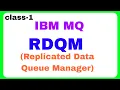 Telugu IBM MQ RDQM-DR replicated data queue manager DISASTER RECOVERY