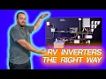How RV Inverters Should Be Installed Single Breaker Power Flow Xantrex X2000 Inverter