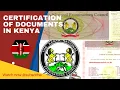 How to go about CERTIFICATION AUTHENTICATION OF DOCUMENTS Marriage Certificate Good Conduct etc