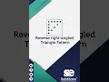 Reverse right-angled triangle pattern program - Code pattern program in less than a minute