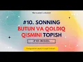 Flowgorithm Sonning butun va qoldiq qismini topish