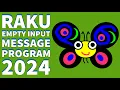 Raku Programming Tutorial Prevent Empty User Input with Message Prompts
