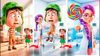 EL CHAVO NO LE GUSTA IR AL HOSPITAL 😱🏥