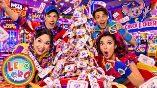Lero Aventura en Chuck E. Cheese 🧀 ¡Juegos, Premios y Diversión | Lero Lero