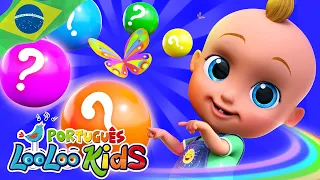 🌈 Aprenda Emoções Brincando: Cores e Sentimentos e Mais — Música Infantil | LooLoo Kids Português