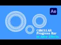 Circular Progress Bar After Effects AE