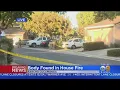 Body Found Following House Fire In Rancho Cucamonga Cause Of Death Unknown