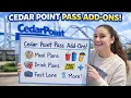EVERY CEDAR POINT ADD-ON EXPLAINED IN 5 MINUTES MEAL PLANS FAST LANE DRINK PLANS MORE
