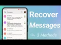 How to Recover PERMANENTLY Deleted Text Messages on Android 3 Ways