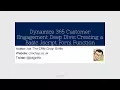 Dynamics 365 Customer Engagement Deep Dive Creating a Basic JScript Form Function