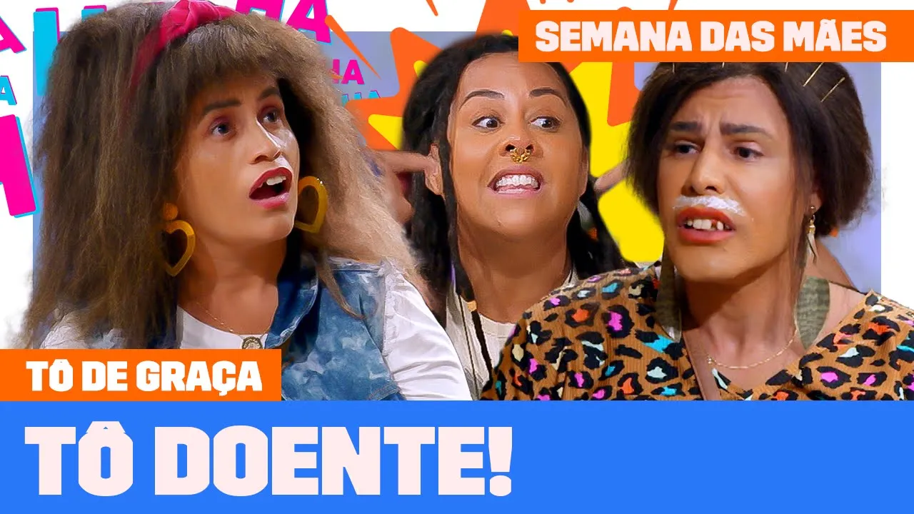 FINGIU DESMAIO! ???? Graça FAZ DE TUDO pra ter os filhos reunidos! | Tô De Graça | Humor Multishow