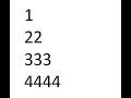 Print Pattern In Shell Script