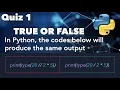 The difference between floor division and true division in Python