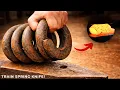 Lagu FORJANDO uma FACA de MOLA DE TREM! | Como fazer faca de churrasco (full video)