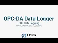OPC-DA Data Logger SQL Data Logging MySQL MSSQL ORACLE ODBC DSN