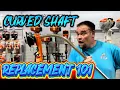 String trimmer shaft replacement of a Stihl FS 50 trimmer Step-by-step how to replace
