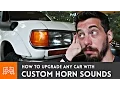 Add Custom Horn Sounds to ANY CAR How-To I Like To Make Stuff