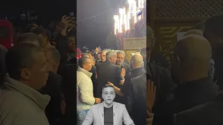 جمال حمزة وهاني رمزي في عزاء محمد صبرى 