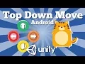 How to move character game object in 2D Android Top Down Unity game with UI Buttons Easy tutorial