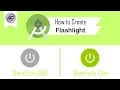 How to Create Flashlight in Android Studio Flashlight Android Coding