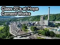 Download Lagu Class 20's and LOCO CONVOY at Hope Cement Works \u0026 Earles Sidings!