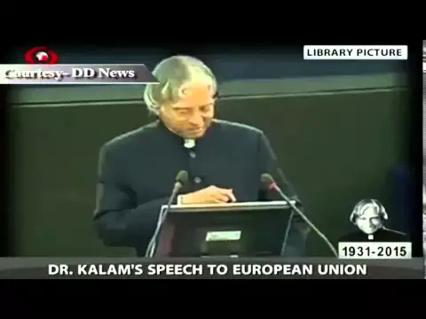 Download MP3 Memories: Dr. APJ Abdul  Kalam's speech at European Union