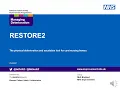 RESTORE2 - The Deterioration and Escalation Tool for Care Homes and non acute care settings