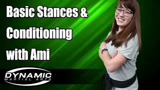 basic stances u0026 conditioning with ami
