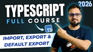 TypeScript Tutorial - Modules in TypeScript