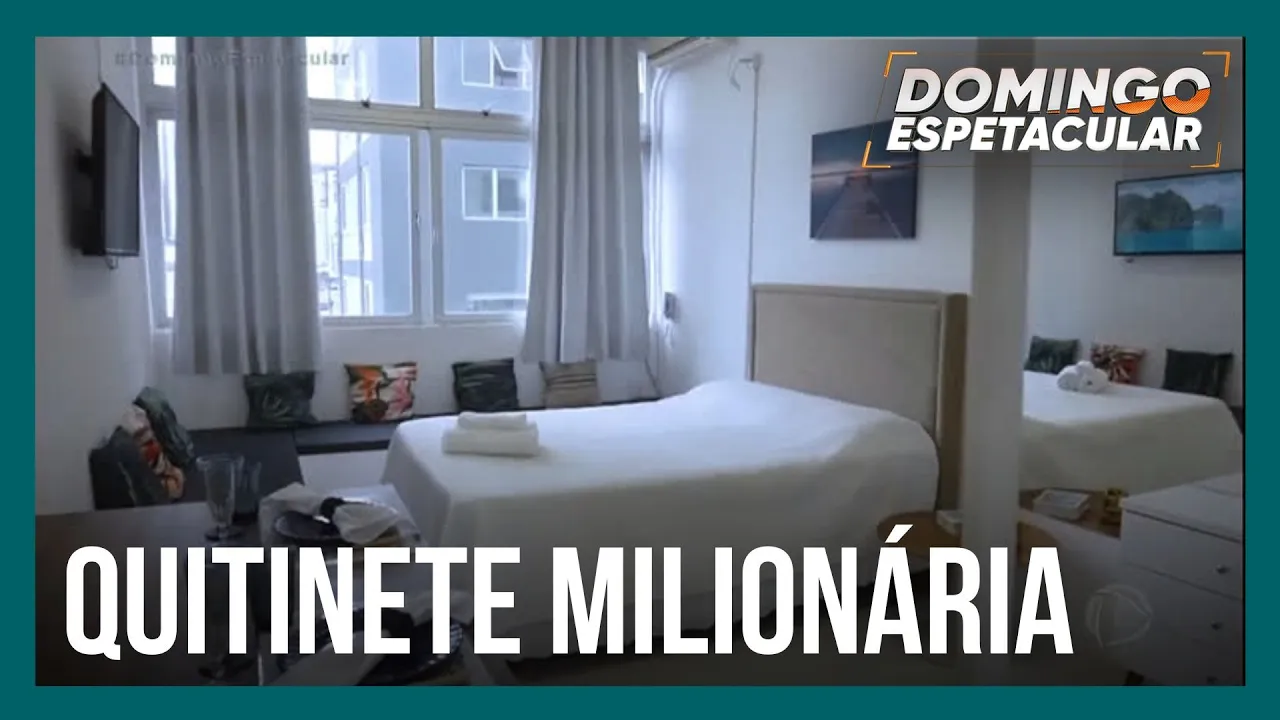 Conheça a quitinete de 33 m² que foi anunciada por R$ 1,6 milhão em Balneário Camboriú (SC)