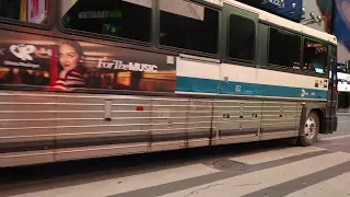 MTA Bus on the BxM2 to West Midtown 34 St-Penn Sta at 7th Av 42nd St