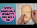 HOW TO DO EYEBROW MAPPING SIMPLE EASY AND FAST