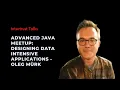 Advanced Java Meetup Designing Data Intensive Applications - Oleg Murk