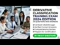 Pass The 2026 Derivative Classification Exam CDSE IF103 16 30 Exact Q A