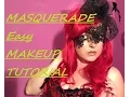 Sexy EASY Masquerade Makeup Tutorial Eyes Lips and Cheeks