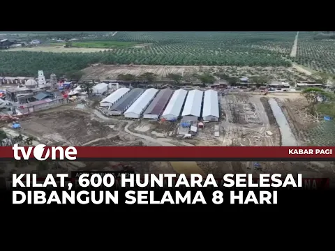 Danantara Selesai Membangun 600 Unit Huntara Korban Bencana
