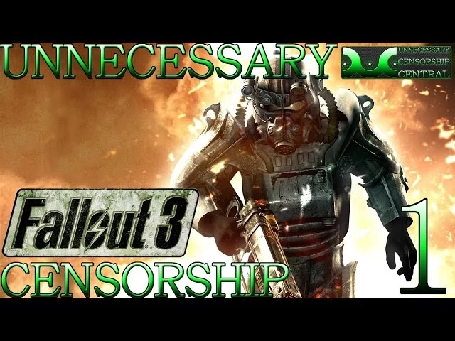 Unnecessary Censorship - Fallout 3 Part 1 (Censored Parody)