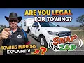 Snap Zap Towing Mirrors Legal Easy Removable