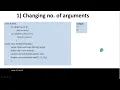 8 Method overloading