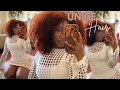 Perfect Glueless Reddish Brown Afro Kinky Curly Finger Coil Wig Ft UNice Hair