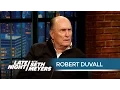 Robert Duvall Marlon Brando Had Script Cheat Sheets on the Godfather Set