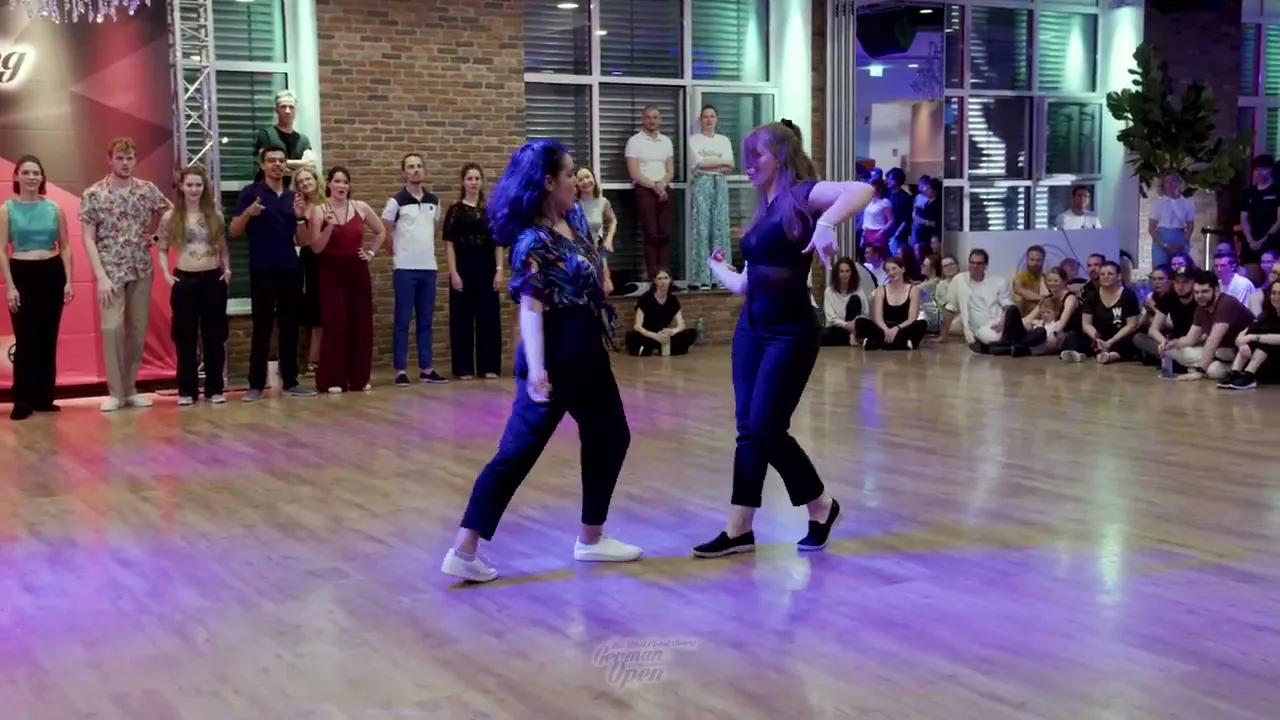 Arantxa Lebon & Michelle Braun - Advanced Jack&Jill Finals - German Open 2024